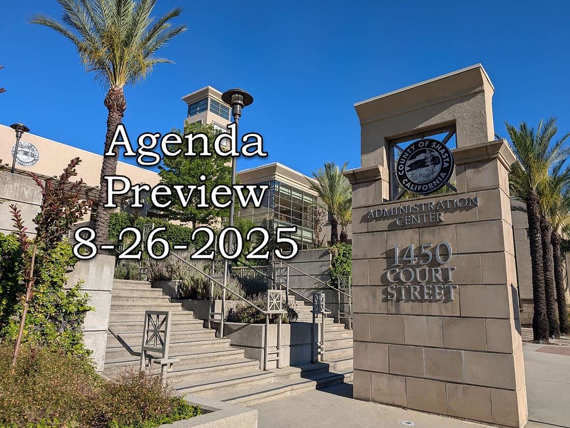 Agenda Preview - Board of Supervisors 8-26-2025