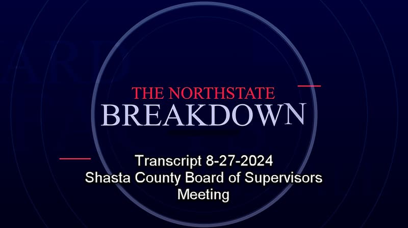 Transcript - Full Board of Supervisor meeting 8-27-2024