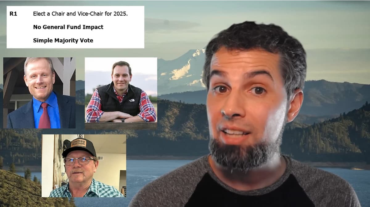 North State Breakdown: Shasta County Board of Supervisors Meeting Preview for January 7, 2025